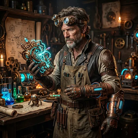 Artificer character portrait