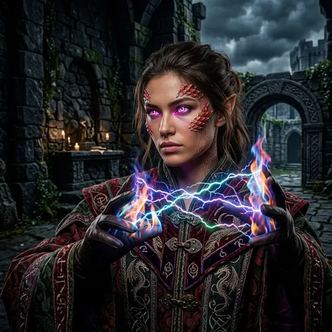 Sorcerer character portrait